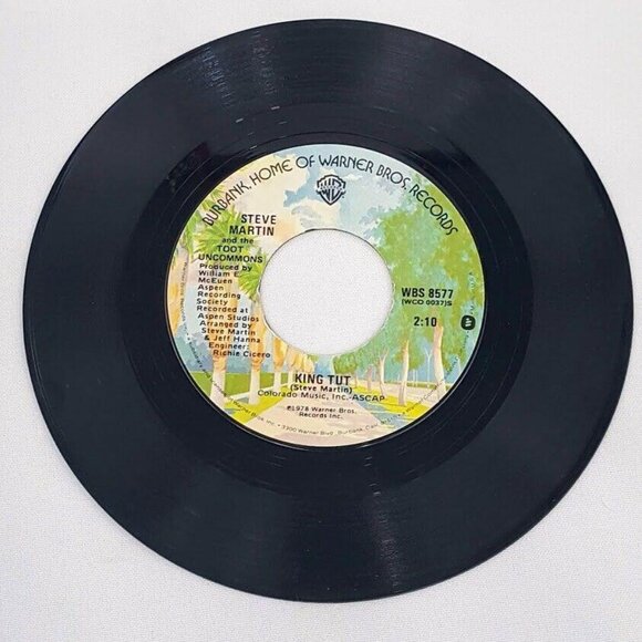 Steve Martin King Tut / Sally Goodin 7" 45 - Picture 3 of 5